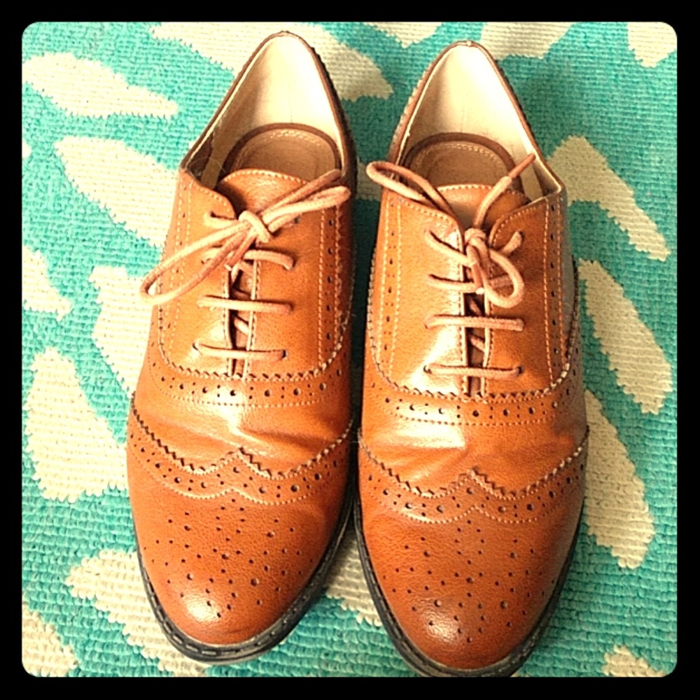 Asos Manic Flat Brogue Oxfords